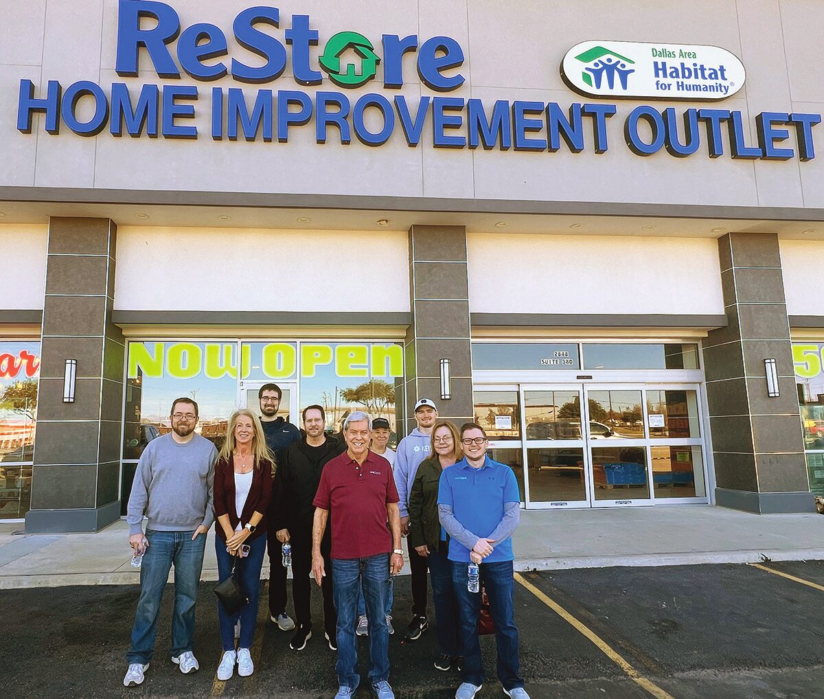 Carter Financial Management Gives Back at Habitat for Humanity ReStore