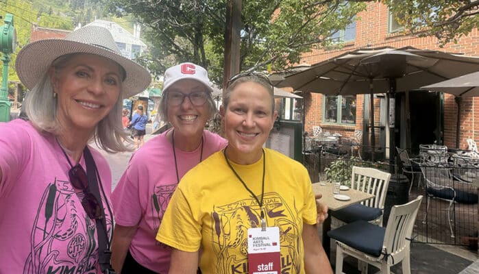 Giving Back in Park City: Ellenore Baker Volunteers at the Kimball Arts Festival